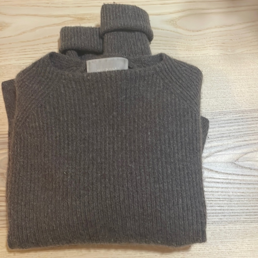 Jason Wu Brown Cashmere Sweater